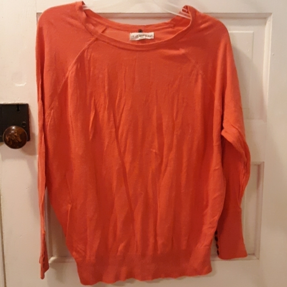 If It Were Me brand pink large sweater